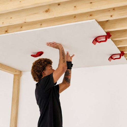 Board aid plasterboard lifter - board,
