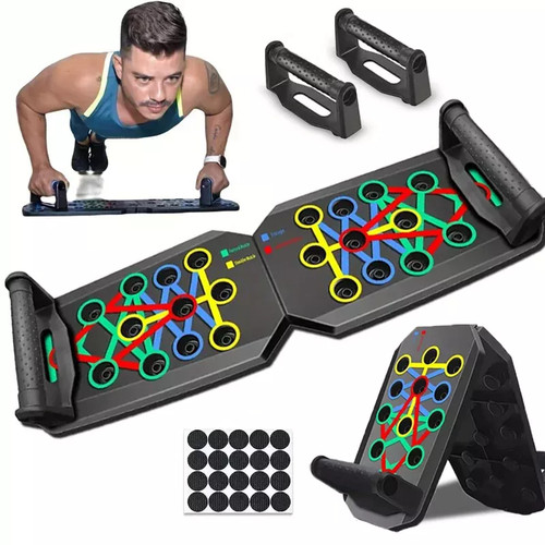 Foldable push board - foldable, fitness