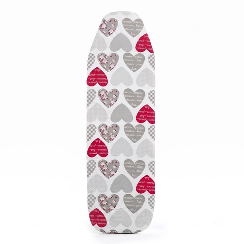 Ironing board cover red - cover, hearts