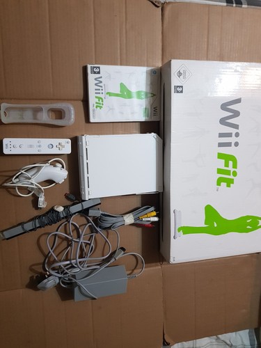 Nintendo wii console wii fit