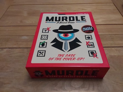 Murdle board game - murdle,